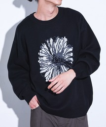 MDR | 『フラワーモチーフジャカードニット』(ニット/セーター)