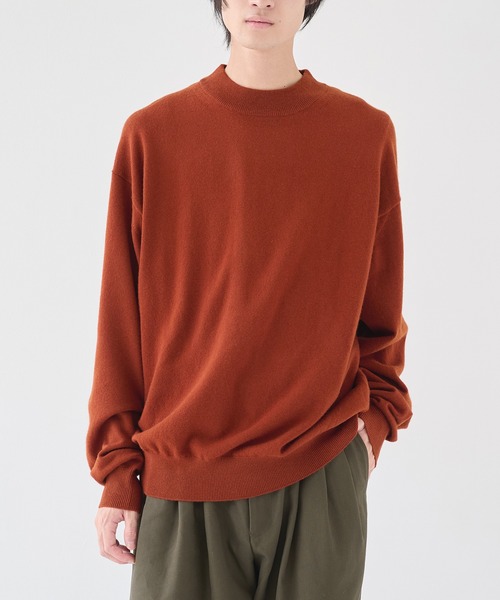 crepuscule/クレプスキュール】Moc Neck P/O（ニット/セーター