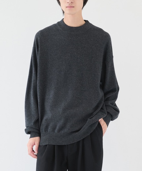 crepuscule/クレプスキュール】Moc Neck P/O（ニット/セーター