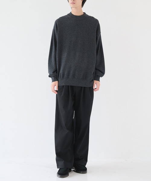 crepuscule/クレプスキュール】Moc Neck P/O（ニット/セーター