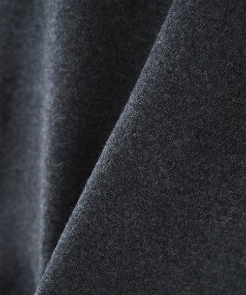 crepuscule(クレプスキュール)の「【crepuscule/クレプスキュール】Moc Neck P/O(ニット/セーター・メンズ・ダークグレー/ベージュ/オレンジ・1/2)」の8枚目の写真