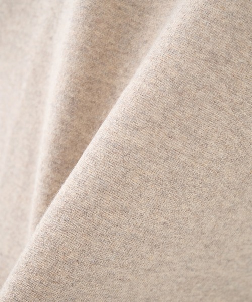 crepuscule(クレプスキュール)の「【crepuscule/クレプスキュール】Moc Neck P/O(ニット/セーター・メンズ・ダークグレー/ベージュ/オレンジ・1/2)」の13枚目の写真