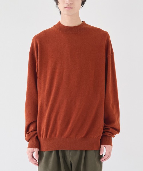 crepuscule/クレプスキュール】Moc Neck P/O（ニット/セーター