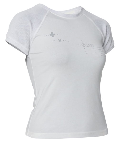 FLAREUP(フレアアップ)の「ムタ ワッフル ラグラン Tシャツ (FL-154_ホワイト)(Tシャツ/カットソー・レディース・ホワイト・1/2/3)」の4枚目の写真