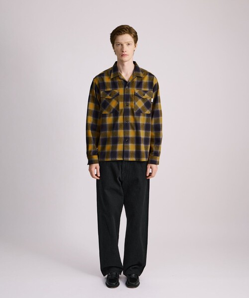 Saturdays NYC（サタデーズ ニューヨークシティ ）の「Marco Flannel Checked Shirt（シャツ/ブラウス・メンズ・イエロー/グリーン・L/M/XL）」の8枚目の写真