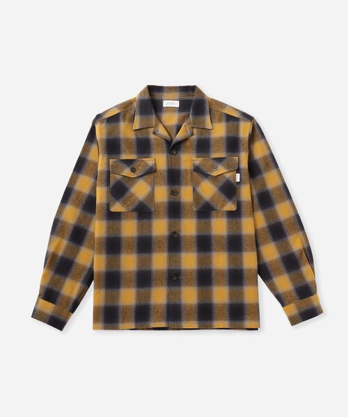 Saturdays NYC（サタデーズ ニューヨークシティ ）の「Marco Flannel Checked Shirt（シャツ/ブラウス・メンズ・イエロー/グリーン・L/M/XL）」の22枚目の写真