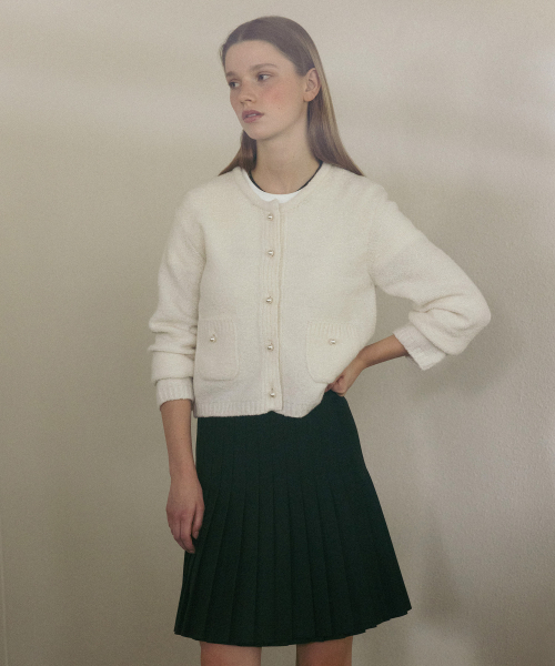 TTUDEMENT(トュードメント)の「WOOL PLEATS MIDI SKIRT BLACK(スカート・レディース・その他・SMALL/MEDIUM)」の4枚目の写真