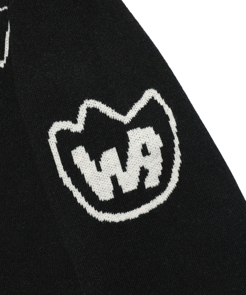 Wacky WiLLy（ワッキーウィリー）の「ジャカードプルオーバーニットブラック（ニット/セーター・レディース・その他・SMALL/MEDIUM/LARGE/X-LARGE）」の7枚目の写真