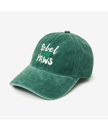 VTWO（ブイツー）の「レベル スヌーピーストーンウォッシュドボールキャップ (グリーン)（キャップ）」