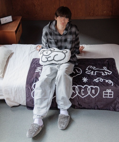 ALAND（エーランド）の「【UNISEX】 ALAND×INAPSQUARE／スウェットパンツ（ウラケ）（その他パンツ・レディース・ブラック/グレー・LARGE/SMALL）」の7枚目の写真