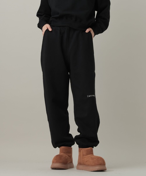 ALAND（エーランド）の「【UNISEX】 ALAND×INAPSQUARE／スウェットパンツ（ウラケ）（その他パンツ・レディース・ブラック/グレー・LARGE/SMALL）」の17枚目の写真