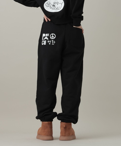 ALAND（エーランド）の「【UNISEX】 ALAND×INAPSQUARE／スウェットパンツ（ウラケ）（その他パンツ・レディース・ブラック/グレー・LARGE/SMALL）」の19枚目の写真