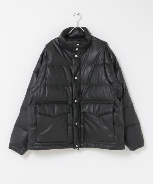 URBAN RESEARCH(アーバンリサーチ)の「DAIWA PIER39 2WAY SYNTHETIC SKIN DOWN(ダウンジャケット/コート・メンズ・ブラック・MEDIUM/LARGE/X-LARGE)」の3枚目の写真