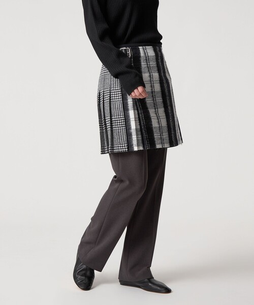 Steven Alan（スティーブンアラン）の「＜O'NEIL of DUBLIN × Steven Alan＞CHECK MINI SKIRT/スカート（スカート・レディース・オフホワイト・10/8）」の2枚目の写真