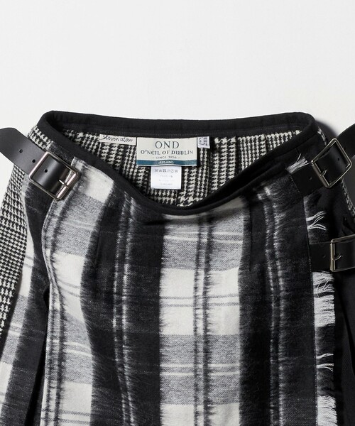Steven Alan（スティーブンアラン）の「＜O'NEIL of DUBLIN × Steven Alan＞CHECK MINI SKIRT/スカート（スカート・レディース・オフホワイト・10/8）」の8枚目の写真