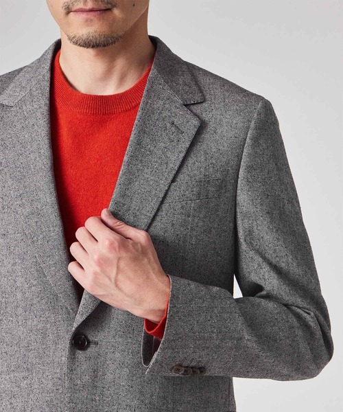 シルクネップツィード 2ボタンジャケット / 253132 2169UN（テーラード