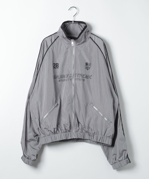 LAND MUSEUM（ランドミュージアム）の「LAND MUSEUM／ナンバーナイロンZIPブルゾン（ブルゾン・メンズ・グレー/ブラック・LARGE/MEDIUM）」の11枚目の写真