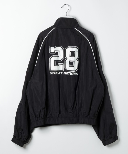 LAND MUSEUM（ランドミュージアム）の「LAND MUSEUM／ナンバーナイロンZIPブルゾン（ブルゾン・メンズ・グレー/ブラック・LARGE/MEDIUM）」の14枚目の写真