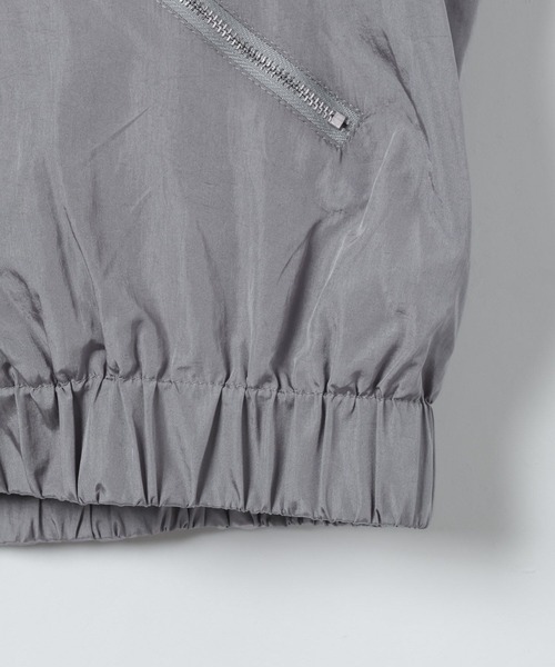LAND MUSEUM（ランドミュージアム）の「LAND MUSEUM／ナンバーナイロンZIPブルゾン（ブルゾン・メンズ・グレー/ブラック・LARGE/MEDIUM）」の19枚目の写真