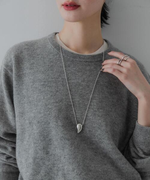 PHILIPPE AUDIBERT（フィリップ オーディベール）の「PHILIPPE AUDIBERT　Gail necklace（ネックレス・レディース・シルバー・-）」の3枚目の写真
