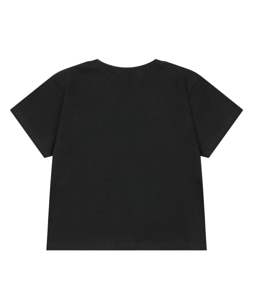 MUCENT(ムセント)の「カブ ハート カモ スモールロゴ 半袖Tシャツ 男女共用 (2カラー)(Tシャツ/カットソー・レディース・ホワイト/ブラック・MEDIUM/LARGE/SHORT)」の4枚目の写真