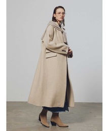 COEL（コエル）の「ネップリバーオーバーコート（チェスターコート）」