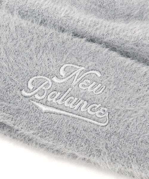 New Balance Golf(ニューバランスゴルフ)の「【new balance golf】BRIM BEANIE(ニットキャップ/ビーニー・レディース・ブラック/グレー系その他2/ホワイト・FREE)」の7枚目の写真