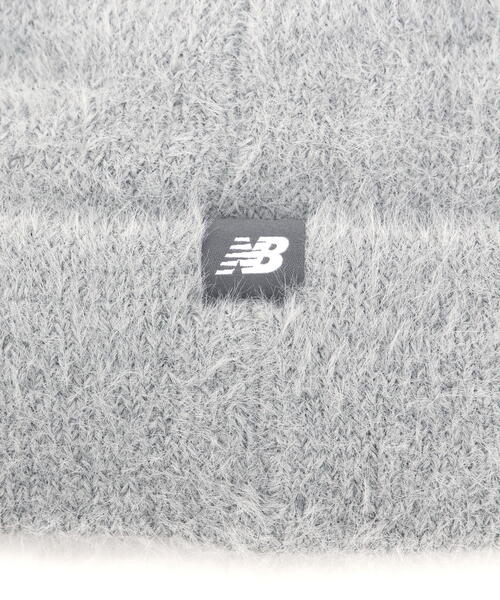 New Balance Golf(ニューバランスゴルフ)の「【new balance golf】BRIM BEANIE(ニットキャップ/ビーニー・レディース・ブラック/グレー系その他2/ホワイト・FREE)」の8枚目の写真