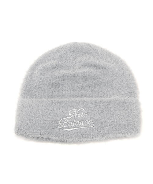 New Balance Golf(ニューバランスゴルフ)の「【new balance golf】BRIM BEANIE(ニットキャップ/ビーニー・レディース・ブラック/グレー系その他2/ホワイト・FREE)」の3枚目の写真