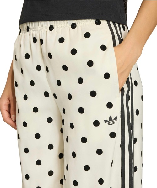 adidas(アディダス)の「adidas SATIN POLKA DOTS WIDE LEG PANT / アディダス サテン 水玉 ワイド レッグ パンツ(その他パンツ・レディース・ホワイト・L/M/S)」の10枚目の写真