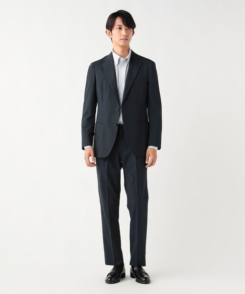 BEAMS HEART(ビームスハート)の「トリアセテート ピンヘッド スラックス(セットアップ対応)(スラックス・メンズ・ネイビー/グレー・SMALL/MEDIUM/LARGE/X-LARGE)」の22枚目の写真