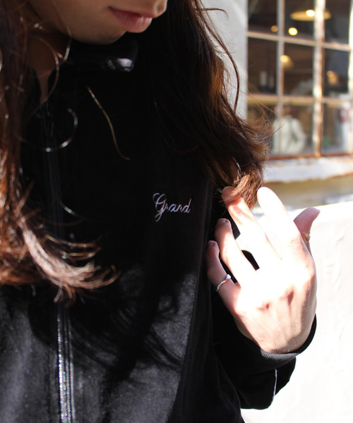WISM(ウィズム)の「GRAND × NEW BALNCE VELOUR TRACK JACKET(その他アウター・メンズ・ブラック・MEDIUM/LARGE)」の3枚目の写真