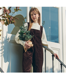 ZEROSTREET（ゼロストリート）の「コーデュロイオーバーオール / ブラウン（サロペット/オーバーオール）」