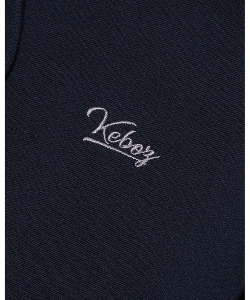 KEBOZ（ケボズ）の「BB BABY SWEAT FULL ZIP HOODIE（パーカー・レディース・ネイビー/オリーブ・FREE）」の16枚目の写真