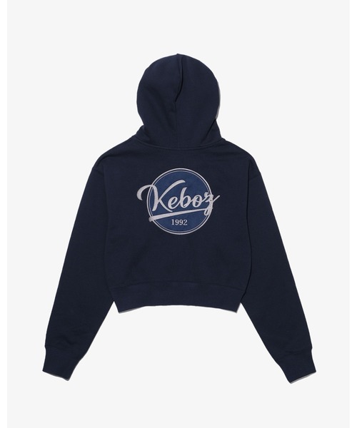 KEBOZ（ケボズ）の「BB BABY SWEAT FULL ZIP HOODIE（パーカー・レディース・ネイビー/オリーブ・FREE）」の14枚目の写真