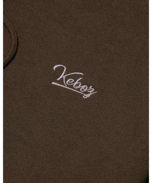 KEBOZ（ケボズ）の「BB BABY SWEAT FULL ZIP HOODIE（パーカー・レディース・ネイビー/オリーブ・FREE）」の20枚目の写真