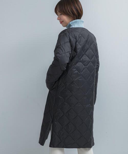 URBAN RESEARCH ROSSO WOMEN(アーバンリサーチ ロッソ)の「TAION CREW NECK LONG DOWN COAT(ダウンジャケット/コート・レディース・ネイビー/ベージュ/オフホワイト/オリーブ/ブラック・MEDIUM/X-LARGE/LARGE)」の8枚目の写真