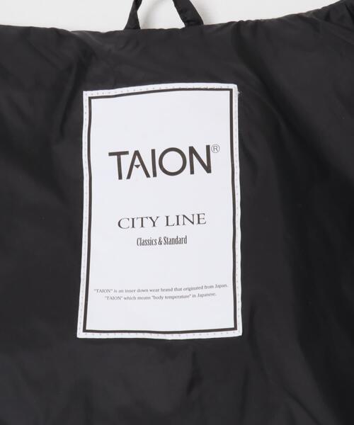 URBAN RESEARCH ROSSO WOMEN(アーバンリサーチ ロッソ)の「TAION CREW NECK LONG DOWN COAT(ダウンジャケット/コート・レディース・ネイビー/ベージュ/オフホワイト/オリーブ/ブラック・MEDIUM/X-LARGE/LARGE)」の17枚目の写真