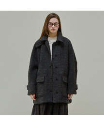 Fluffy mood boucle coat_3 Colors