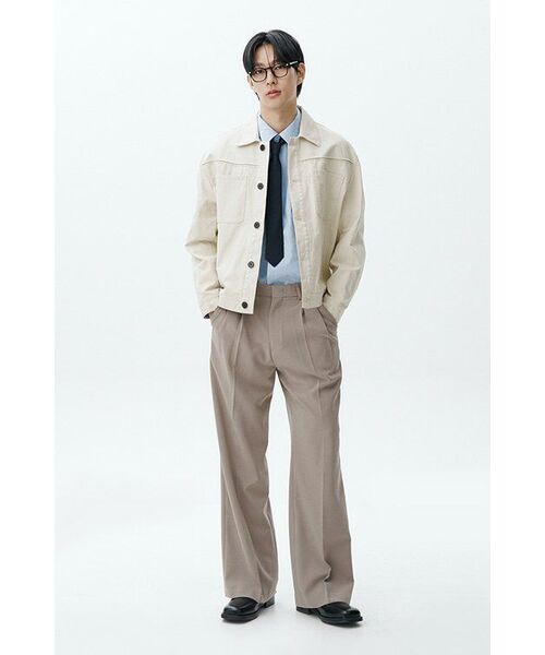 DRAW FIT（ドローフィット）の「ペーパーコットンオーバーサイズシャツ [SKY BLUE]（シャツ/ブラウス・メンズ・その他・LARGE/MEDIUM/X-LARGE）」の3枚目の写真