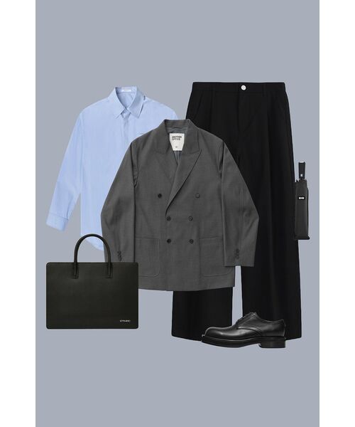 DRAW FIT（ドローフィット）の「ペーパーコットンオーバーサイズシャツ [SKY BLUE]（シャツ/ブラウス・メンズ・その他・LARGE/MEDIUM/X-LARGE）」の14枚目の写真