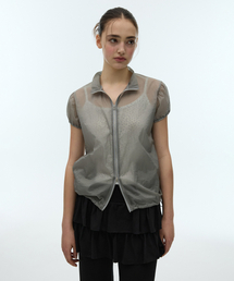 DEARSTALKER（ディアストーカー）の「RENA SHEER WIND JUMPER - GREY（ナイロンジャケット）」