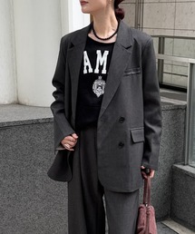 FMiBL | SELECT by CREAM　ダブルジャケット(テーラードジャケット)