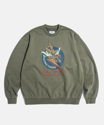 ESPIONAGE | Flying Tigers Heavyweight Sweatshirt Earth(スウェット)