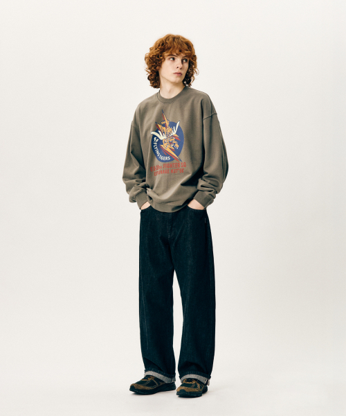 ESPIONAGE（エスピオナジ）の「Flying Tigers Heavyweight Sweatshirt Earth（スウェット・メンズ・その他・MEDIUM/LARGE/X-LARGE）」の10枚目の写真