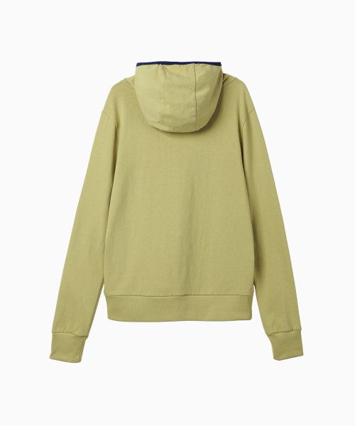 MENASOO(ミナス)の「MNS Track Binding High Neck Hoodie_Olive(パーカー・レディース・オリーブ・2/1)」の14枚目の写真