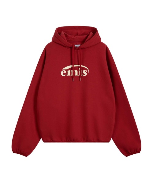 EMIS(イミス)の「LOGO HOODIE(スウェット・レディース・ブラック/ブラウン/ピンク/レッド・M/S)」の4枚目の写真