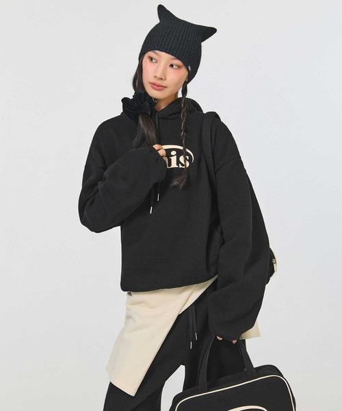 EMIS(イミス)の「LOGO HOODIE(スウェット・レディース・ブラック/ブラウン/ピンク/レッド・M/S)」の8枚目の写真