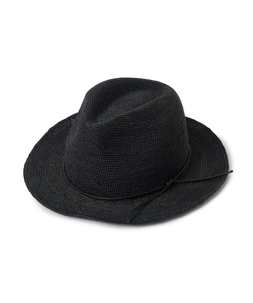 MEN'S BIGI(メンズビギ)の「ラフィアサマーハット(ハット・メンズ・ブラック/ベージュ系その他・FREE)」の1枚目の写真