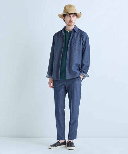 MEN'S BIGI(メンズビギ)の「ラフィアサマーハット(ハット・メンズ・ブラック/ベージュ系その他・FREE)」の14枚目の写真